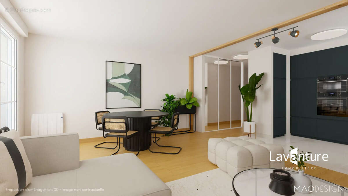 Appartement 80 m² à Chatenay-Malabry  - photo 9