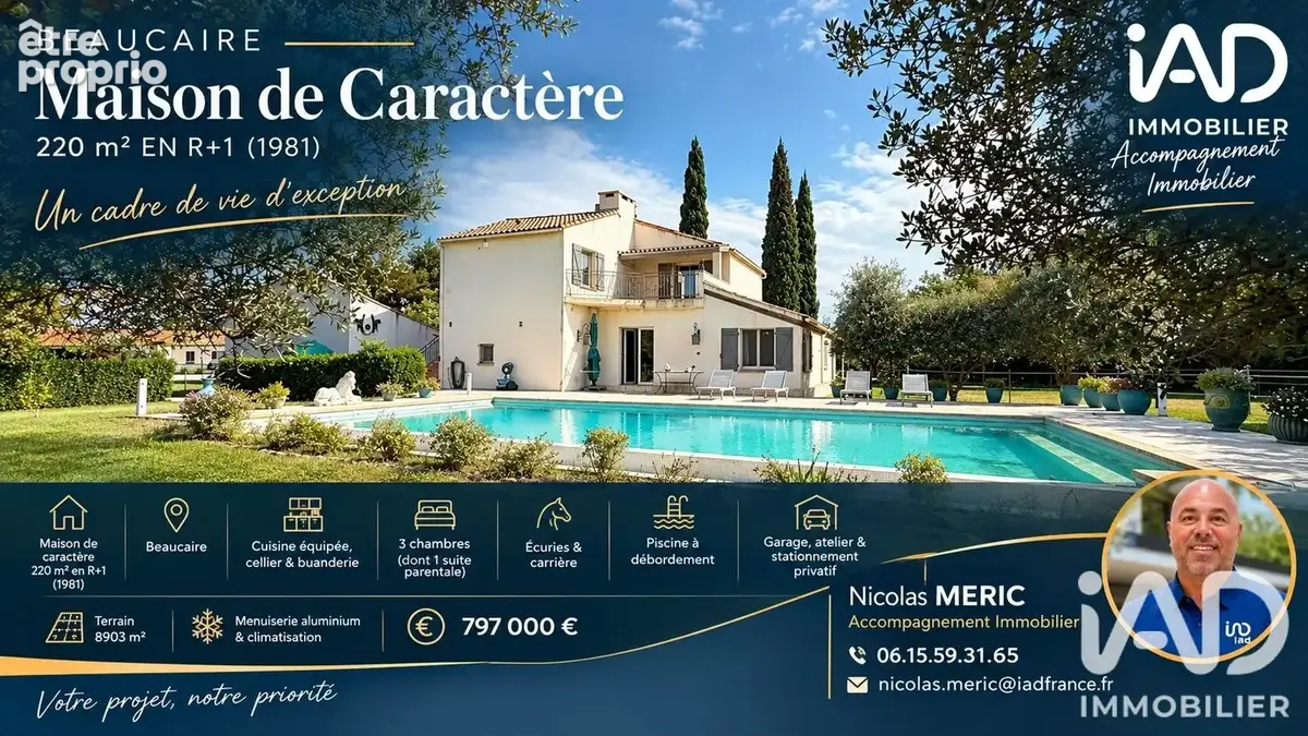 Photo 1 - Maison à BEAUCAIRE