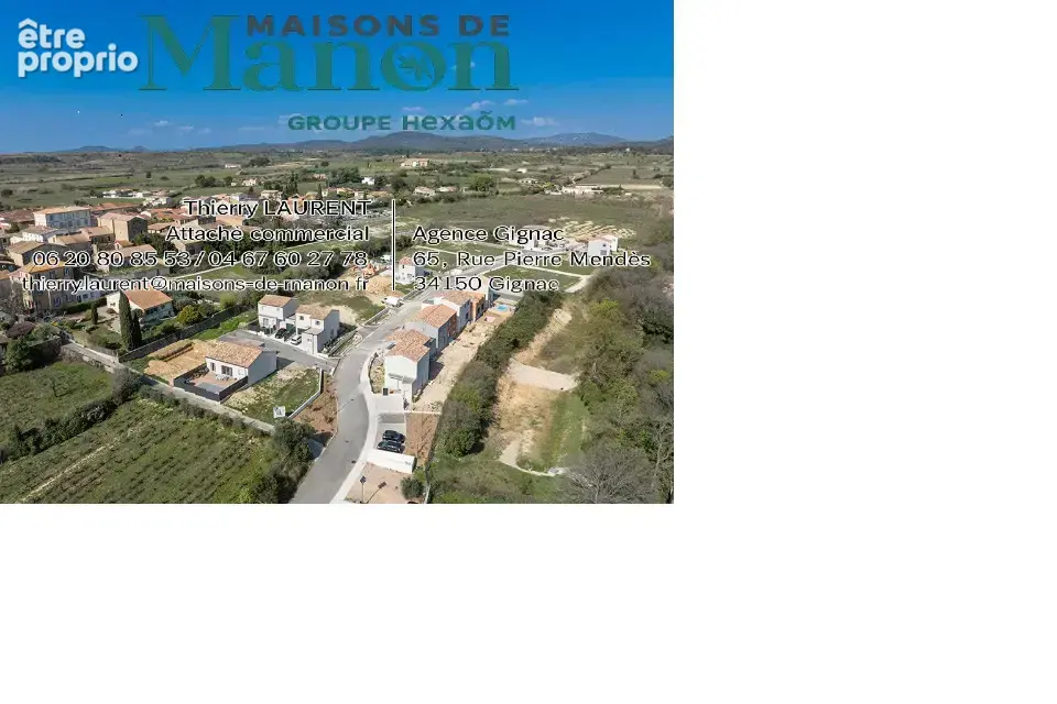 Terrain 401 m² à vendre à Aspiran (34800) - photo 3