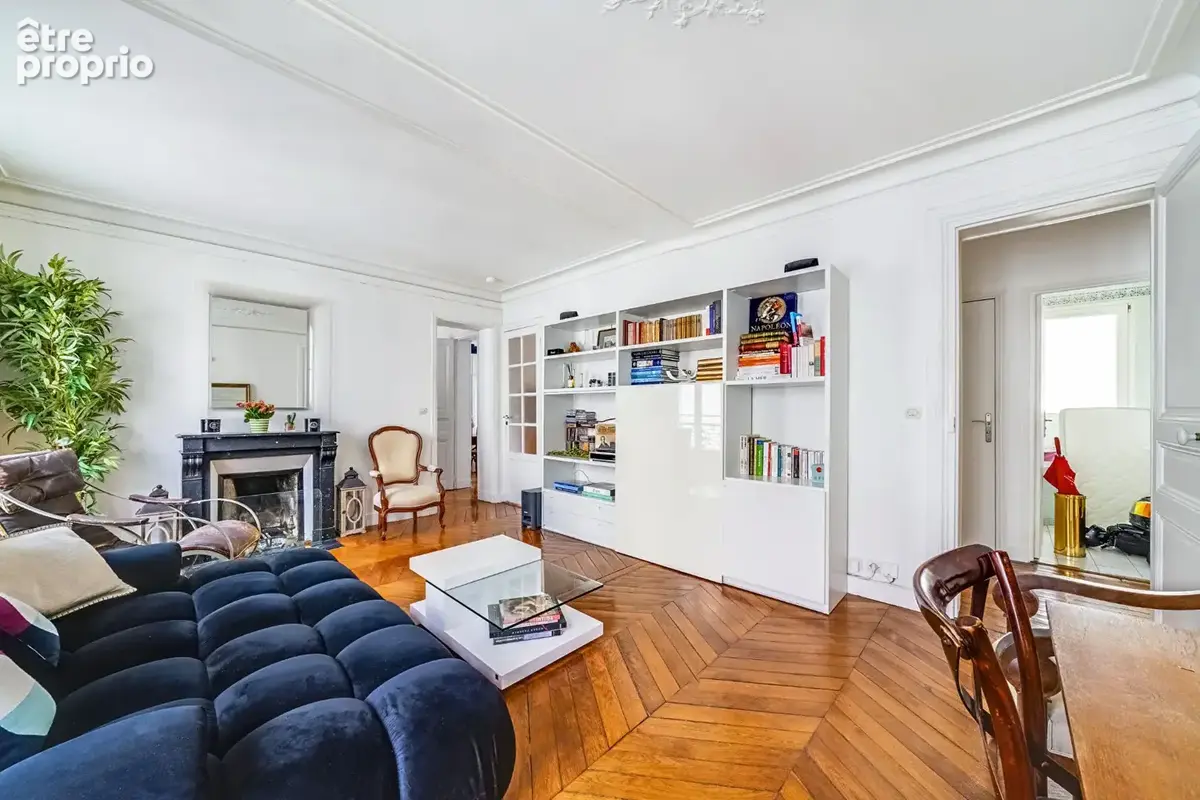 Paris 14ème-Rue Daguerre-76 m2 de charme avec ascenseur,parquet  et cour arborée - photo 7