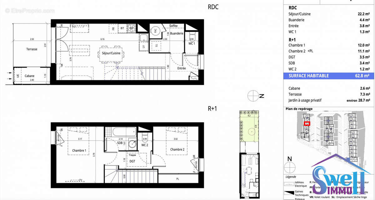 Appartement 60 m² à Messanges  - photo 2