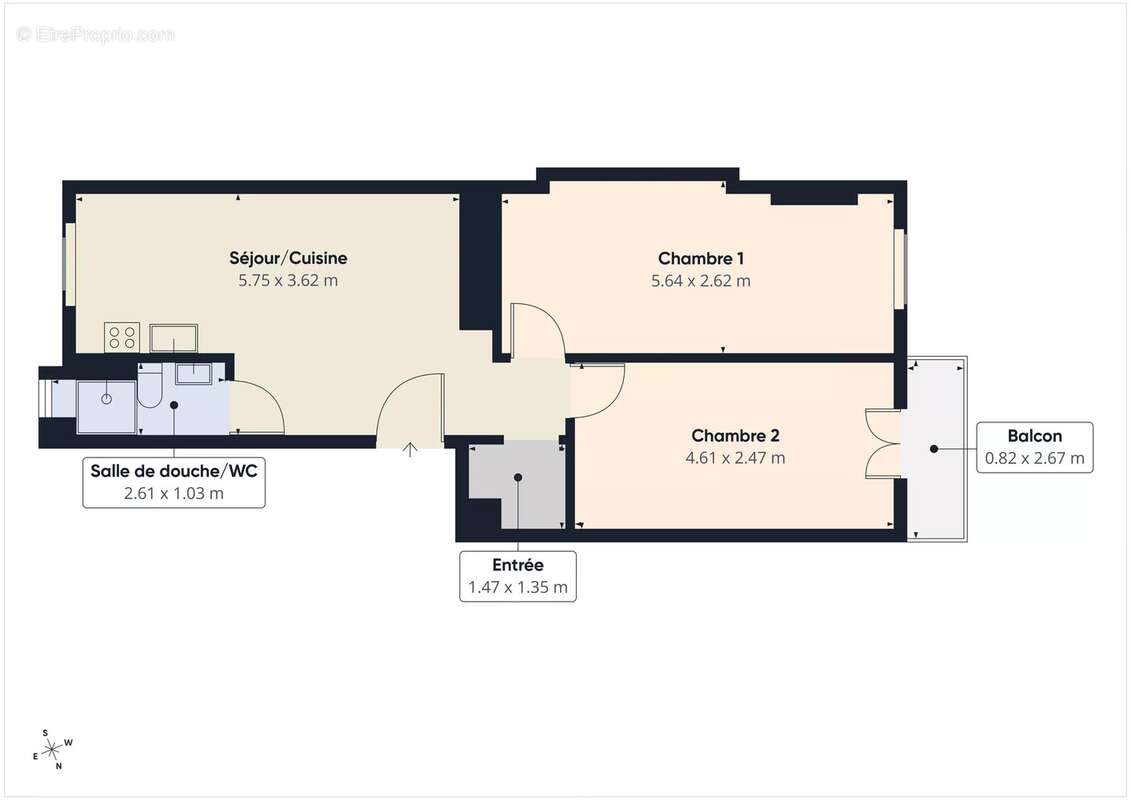 Appartement à NICE