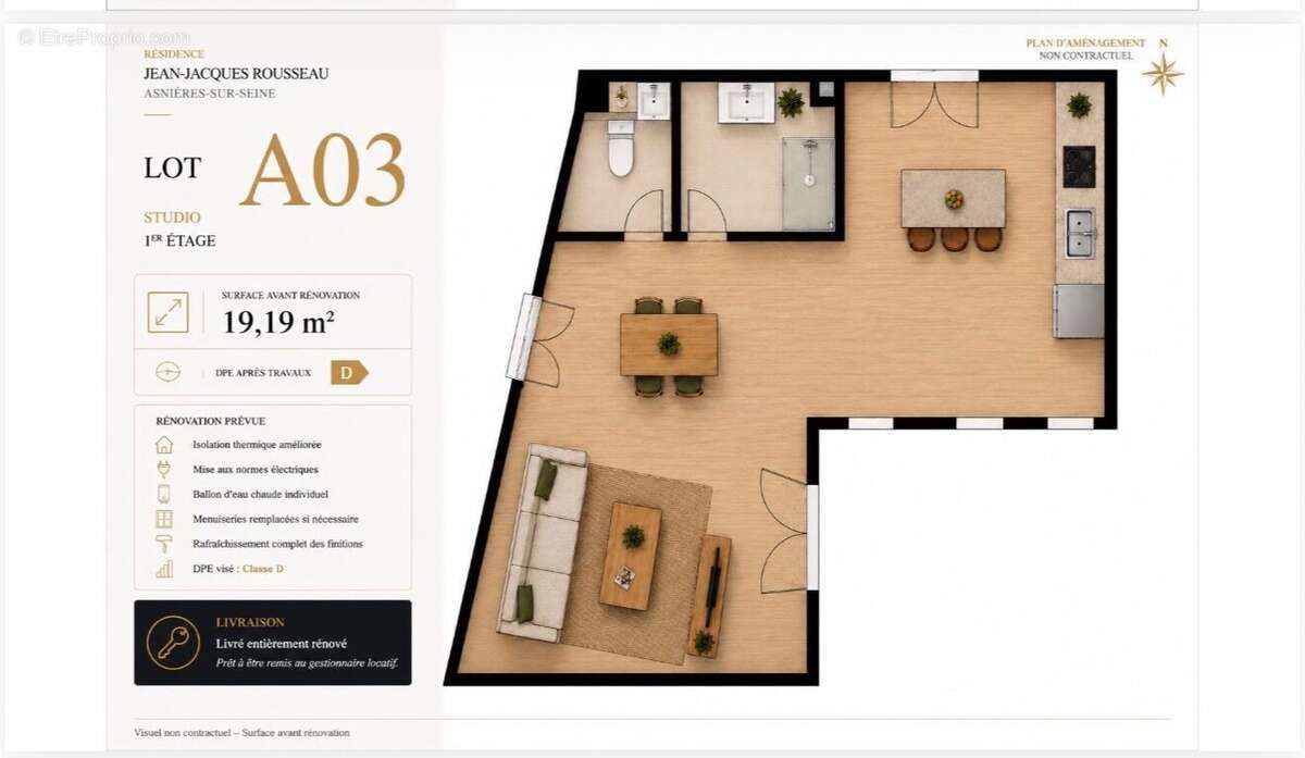 Photo 2 - Appartement à ASNIERES-SUR-SEINE