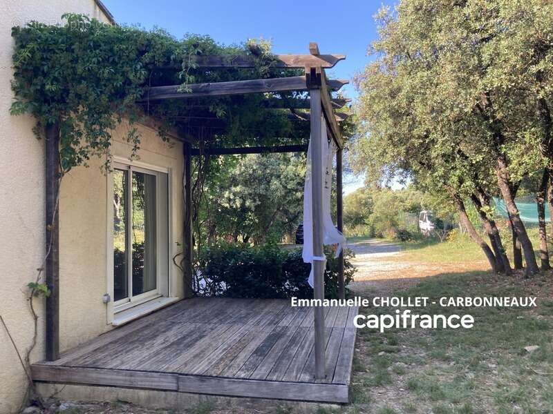 Maison 5 pièces à vendre avec STUDIO indépendant - En pleine nature (hors lotissement) VACQUIERES (34) - - photo 4