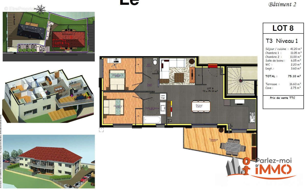 Appartement à LE PONT-DE-BEAUVOISIN