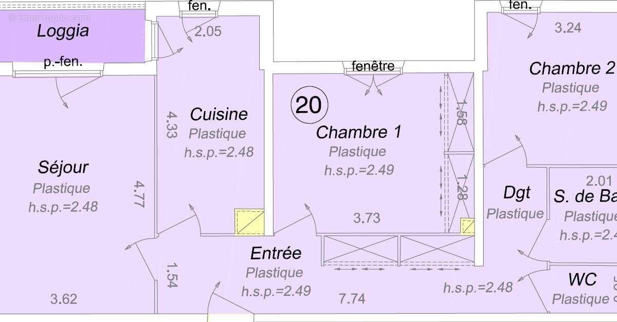 Appartement à VILLEURBANNE