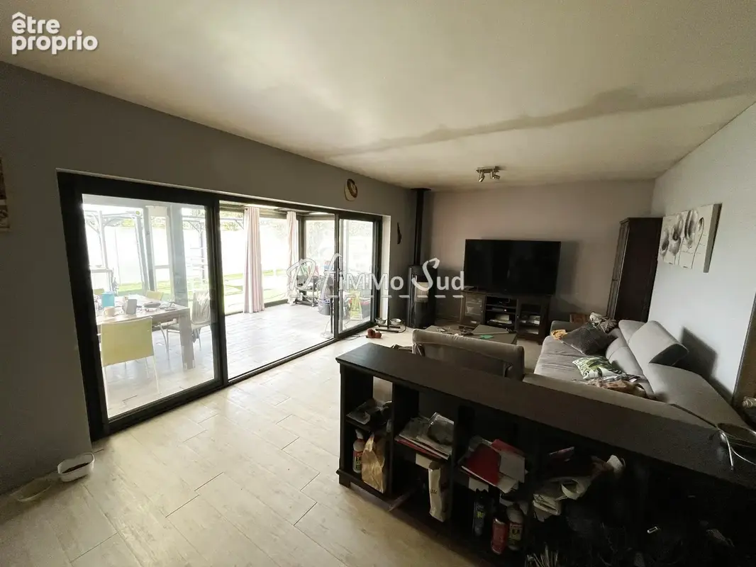 Maison T4 PLAIN PIED avec garage, extérieur et piscine vue sur la cité de Carcassonne - photo 9