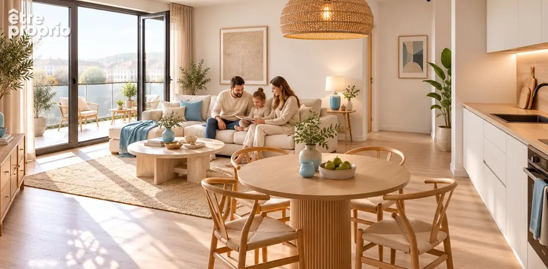 Appartement ATTIQUE 4 Pièces de 82,93m² avec Grande Terrasse, Cave et Parking sécurisée - photo 2