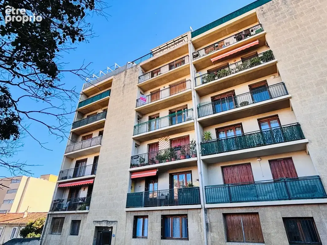 En etage elevee 13013 marseille malpasse pavillonnaire type 3 63m2 lc + 2 balcons - photo 9