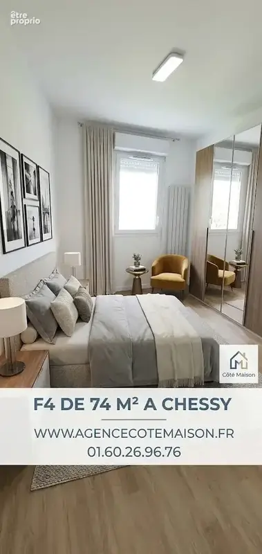 Appartement f4 de 74 m2 avec balcon, terrasse & deux places de parking - photo 5