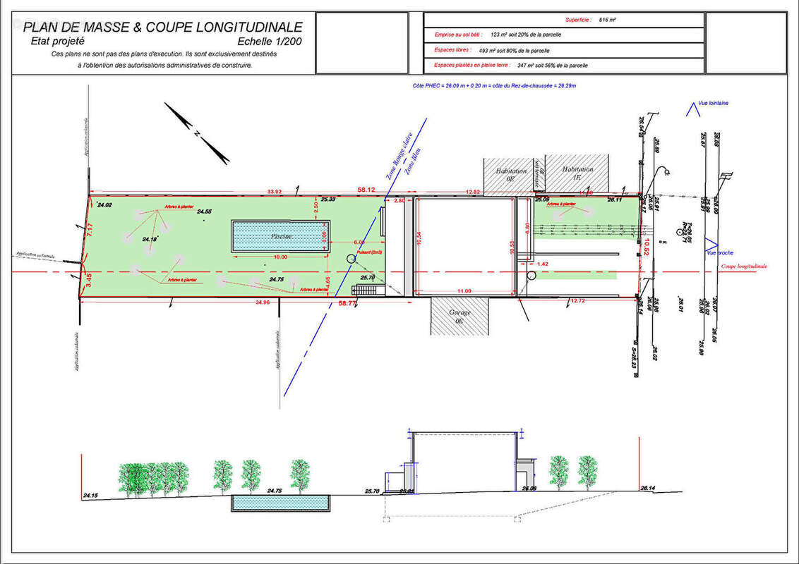 Terrain à SARTROUVILLE