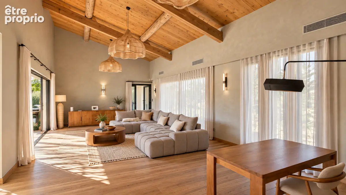 Eygalières , Le Jardin des Alpilles , domaine contemporain confidentiel avec vue Alpilles, piscine à fond mobile, padel et hamma - photo 7
