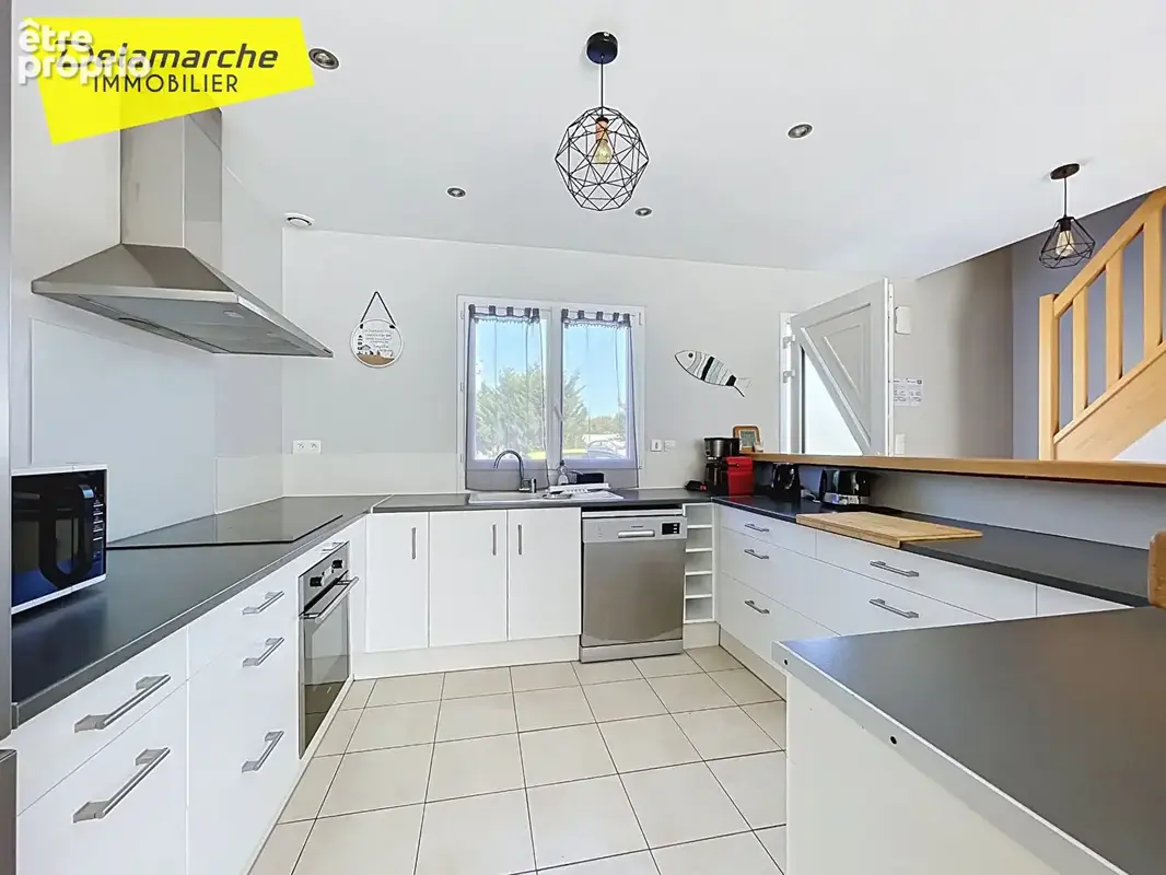 A vendre maison plain pied Bricqueville Sur Mer  4 pièces - photo 4