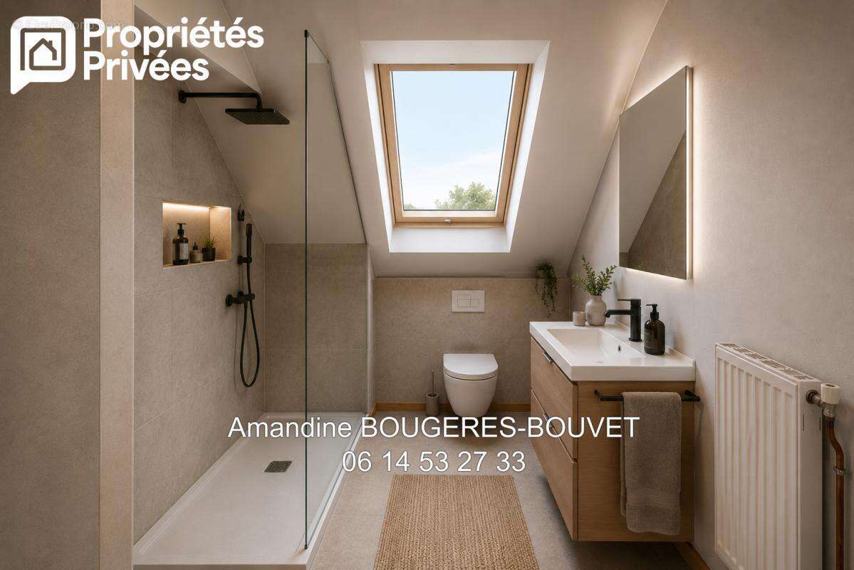 35500 vitré- 5 chambres- 319 500 euros hai- proches commerces a pied- grand garage- panneaux solaire couvrant la consommation an - photo 9