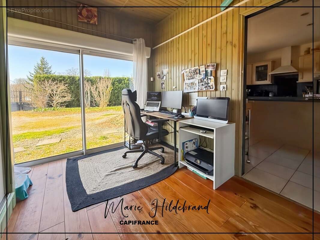 Plain-pied familial avec véranda chauffée + piscine – 4 chambres + bureau – secteur recherché de Bon-Encontre - photo 11