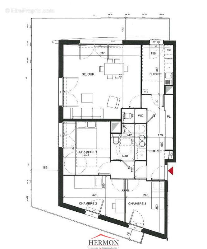 Appartement à CLICHY