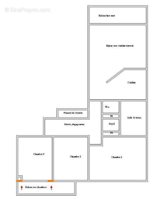 Appartement à LA BAULE-ESCOUBLAC