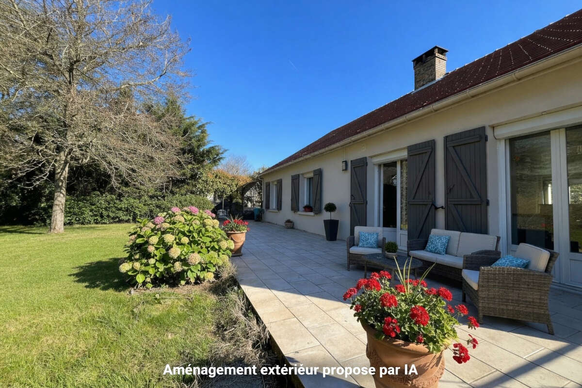 A vendre - Belle maison familiale à fort potentiel de 8 pièces 6 chambres à Maffliers - photo 2