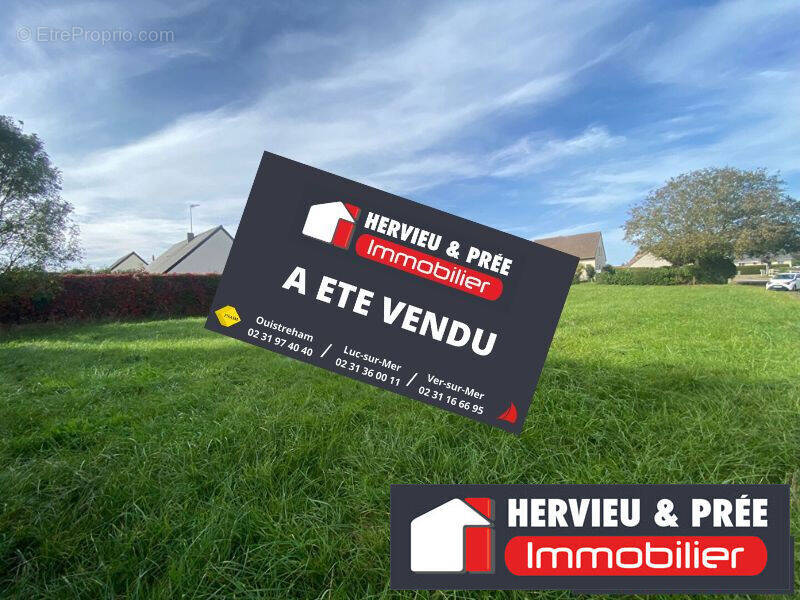 Terrain à VER-SUR-MER