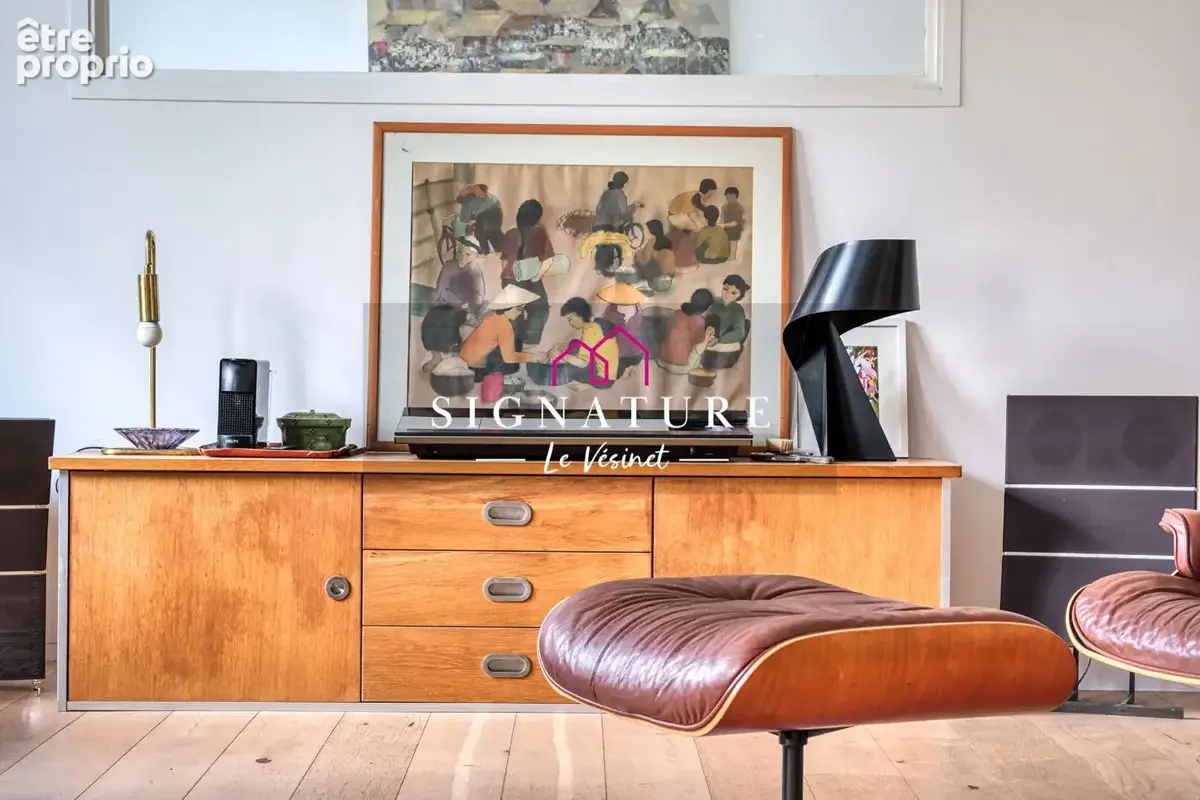 LE VÉSINET - Un appartement au charme singulier, comme une maison - photo 4