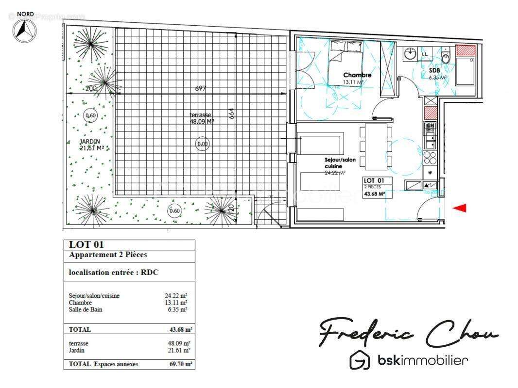 Appartement à VAUJOURS