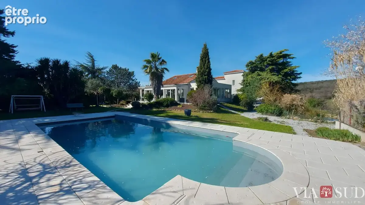 CAUX - Superbe maison avec piscine et joli jardin sans vis-à-vis - photo 14