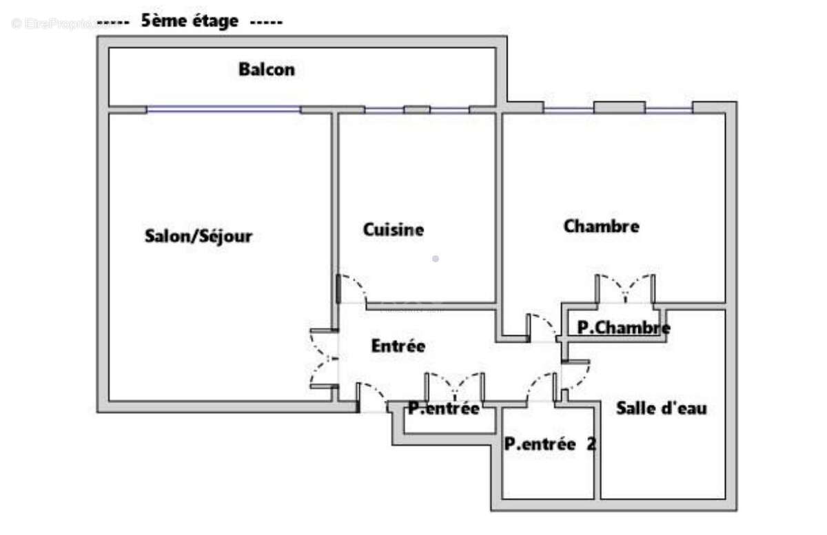 Toulouse Busca-Crampel, T2 56 m², dernier étage, balcon et parking - photo 4