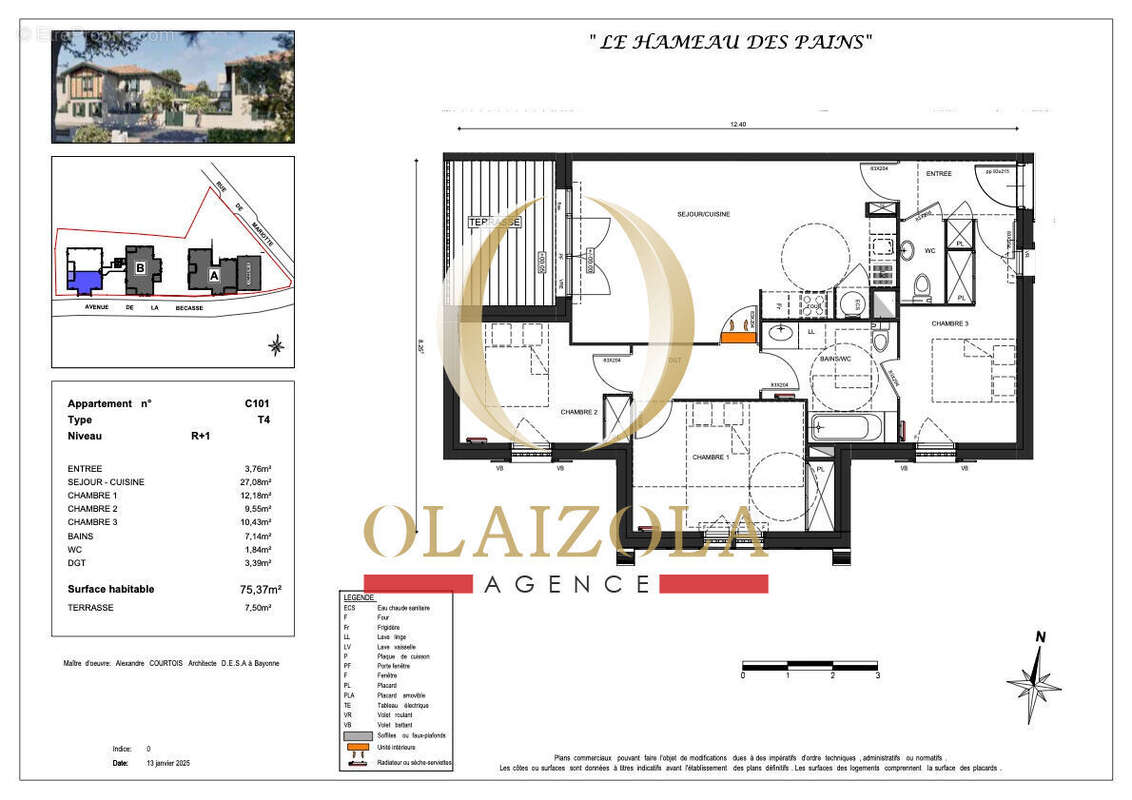 Appartement à HOSSEGOR