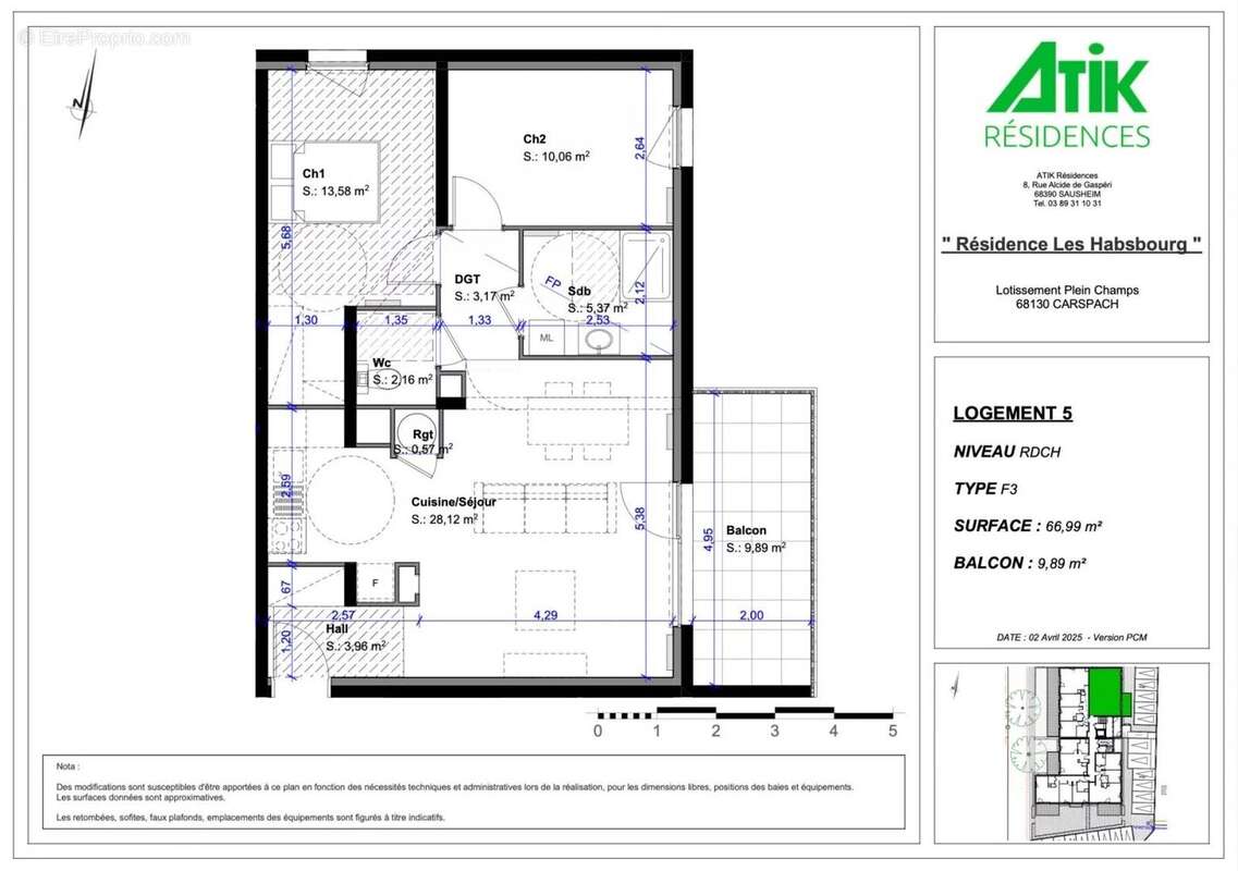 Appartement à CARSPACH