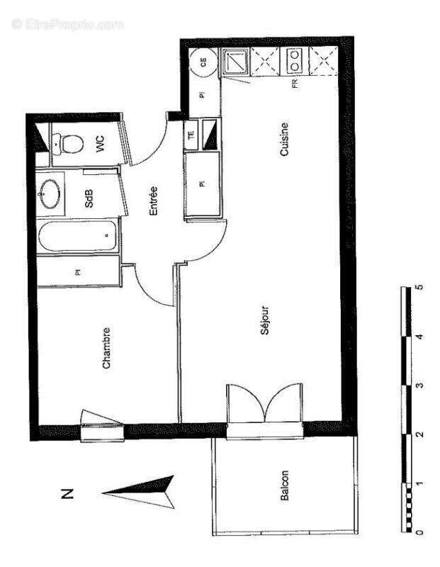 Appartement à PINS-JUSTARET