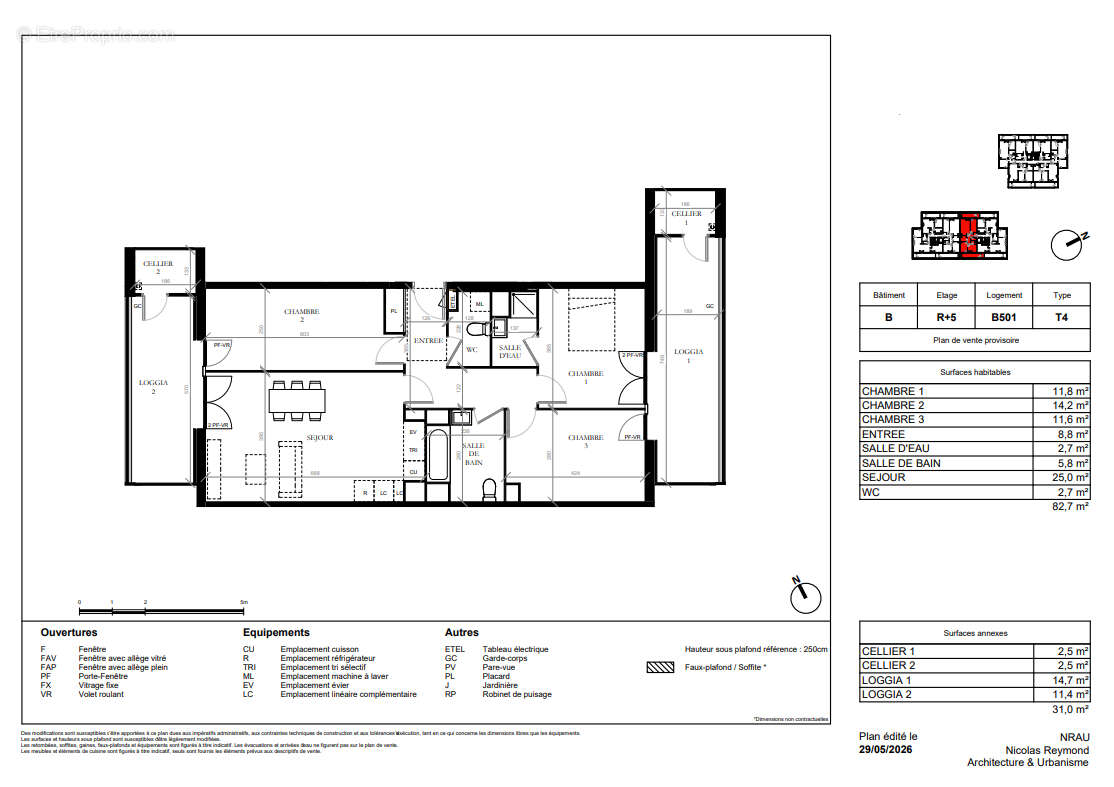 Appartement à TOULOUSE