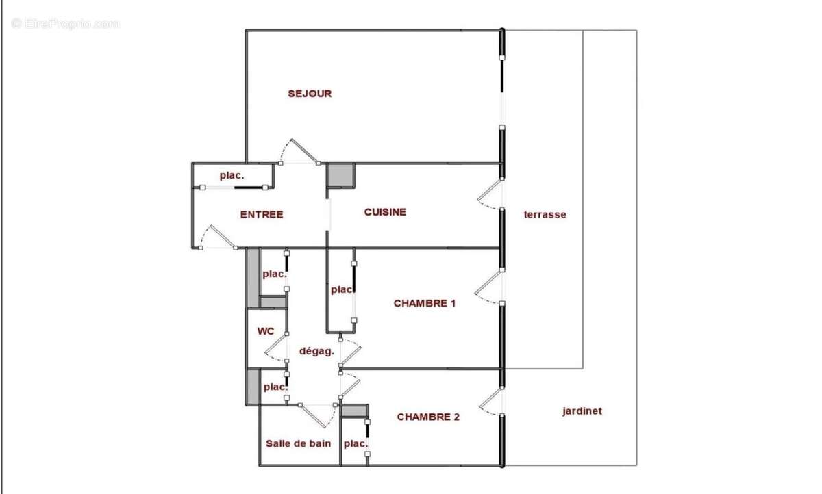 Appartement à SAINT-LAURENT-DU-VAR