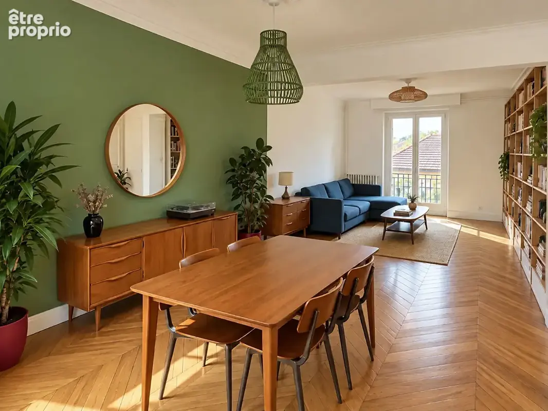 Appartement Chaville 4 pièce(s) 81 m2 duplex jardin - photo 1