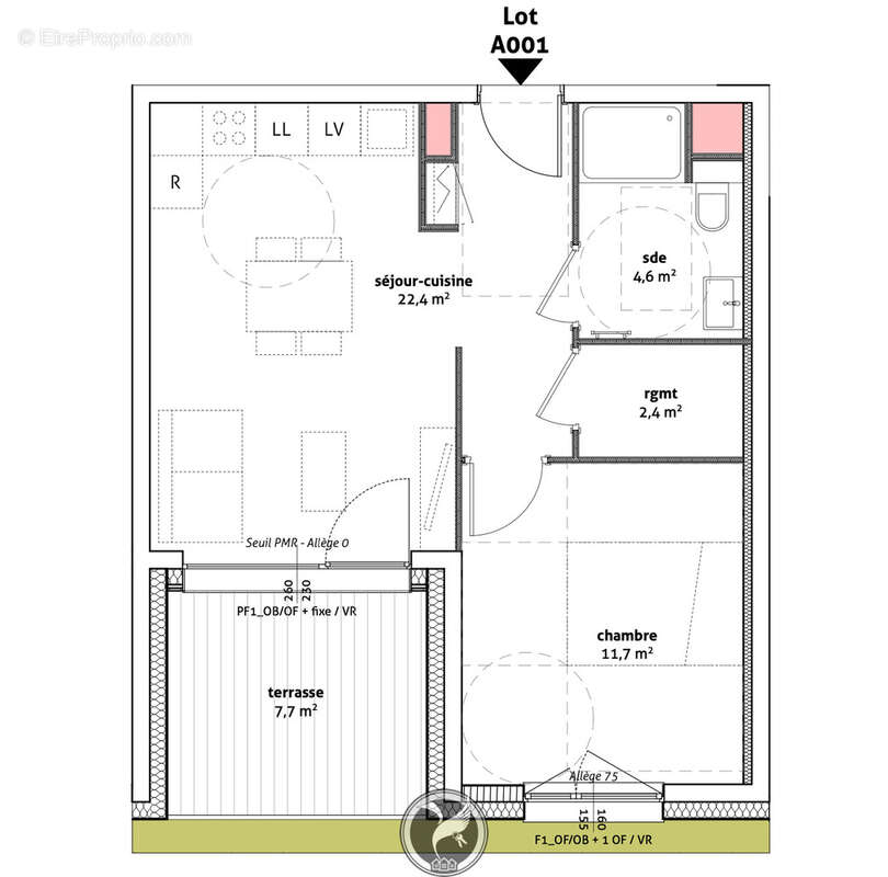 Appartement à LA WANTZENAU