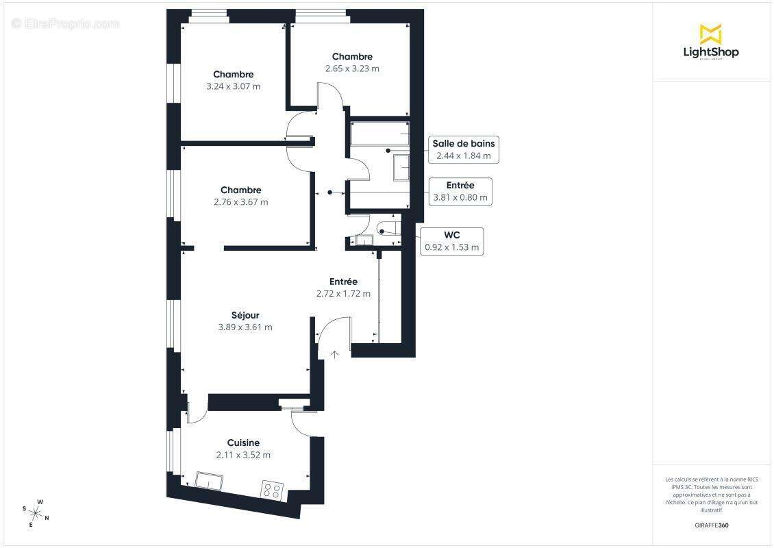 Appartement à PARIS-6E