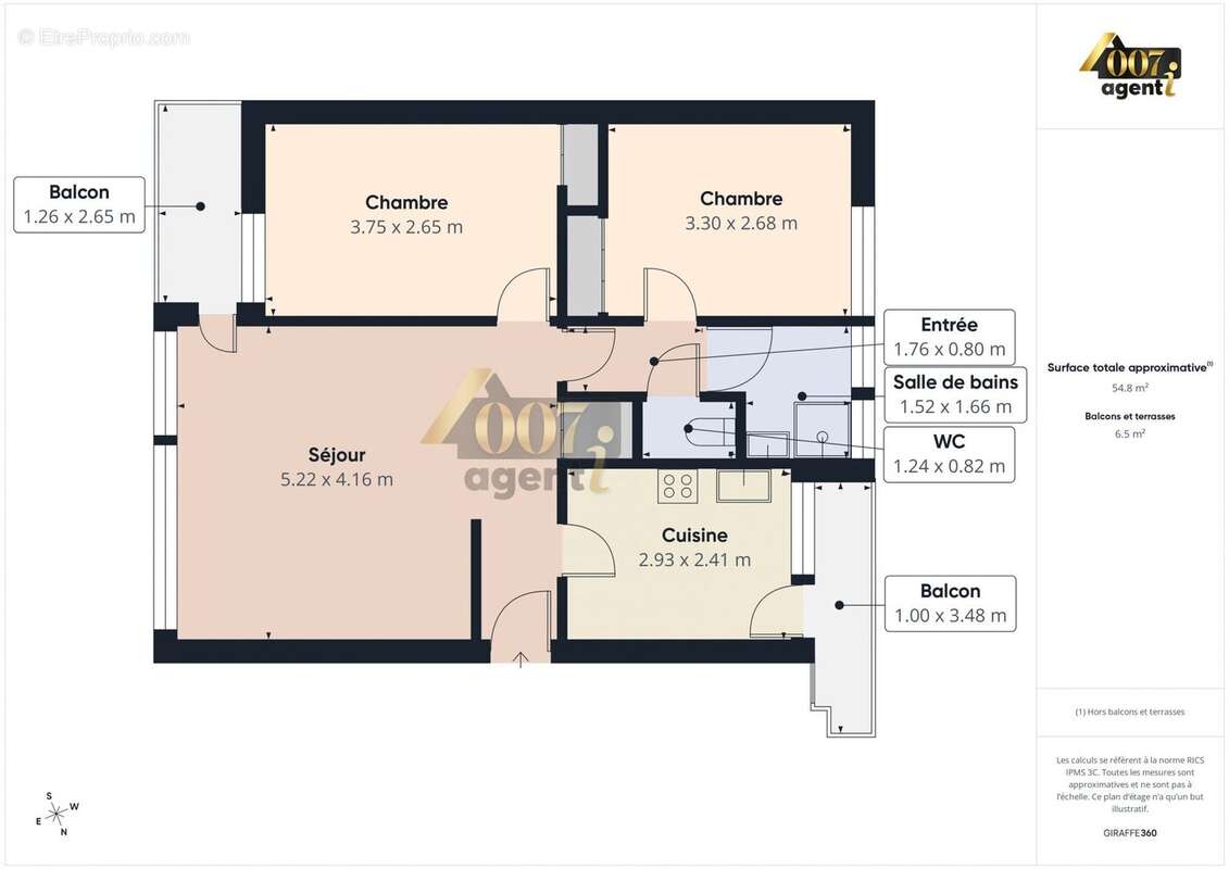 Appartement à ALBERTVILLE