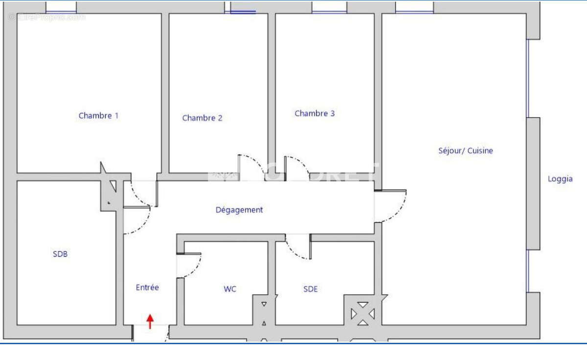 Appartement à BONNEUIL-SUR-MARNE