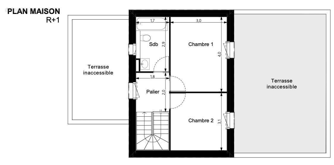 Maison 98 m² à Concarneau  - photo 6