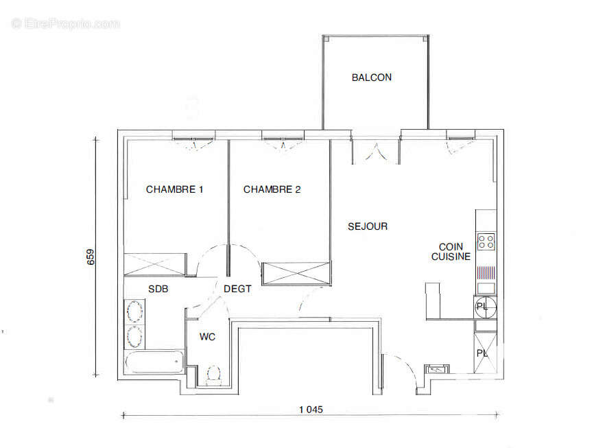 Photo 2 - Appartement à LA RIVIERE-SAINT-SAUVEUR