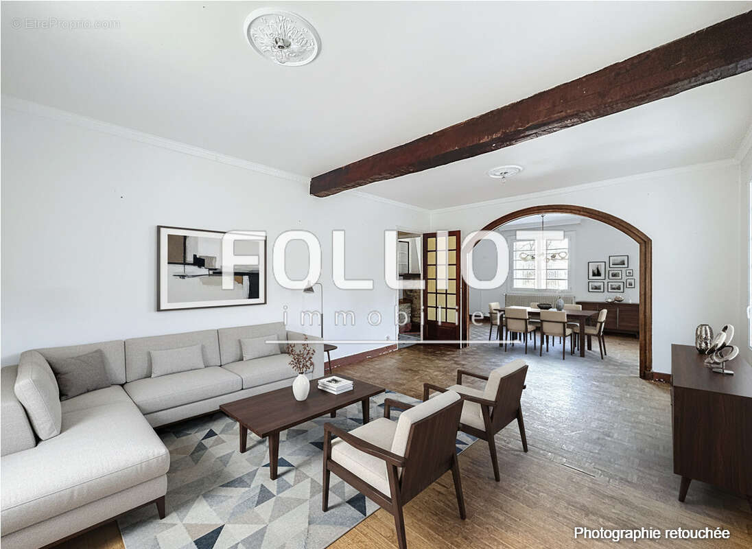 Maison en pierre 124 m² - 3 chambres - Proche centre Avranches - photo 2