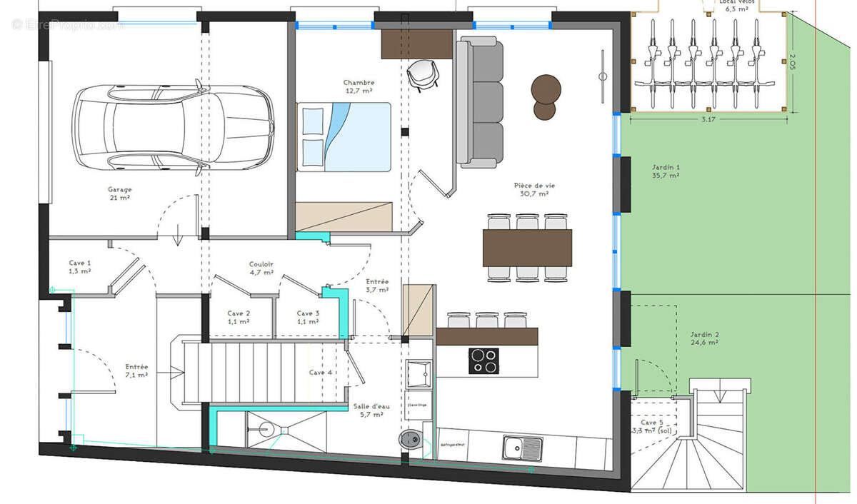 Appartement à LORIENT