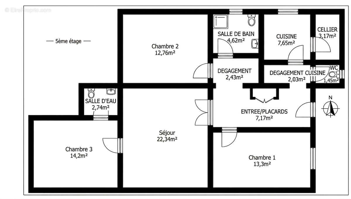 Appartement à VAUCRESSON