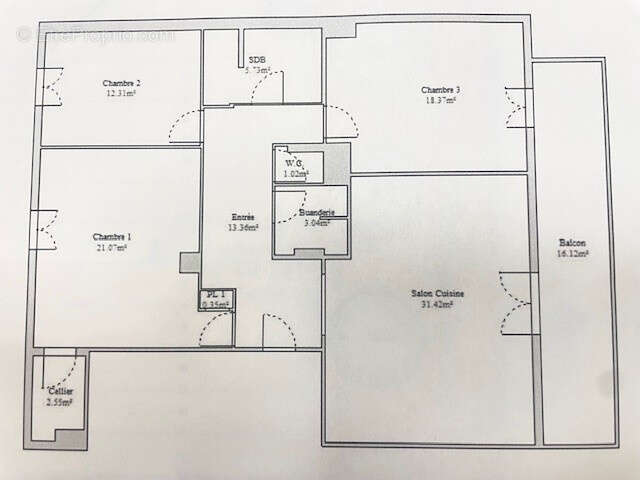 Appartement à MARSEILLE-6E