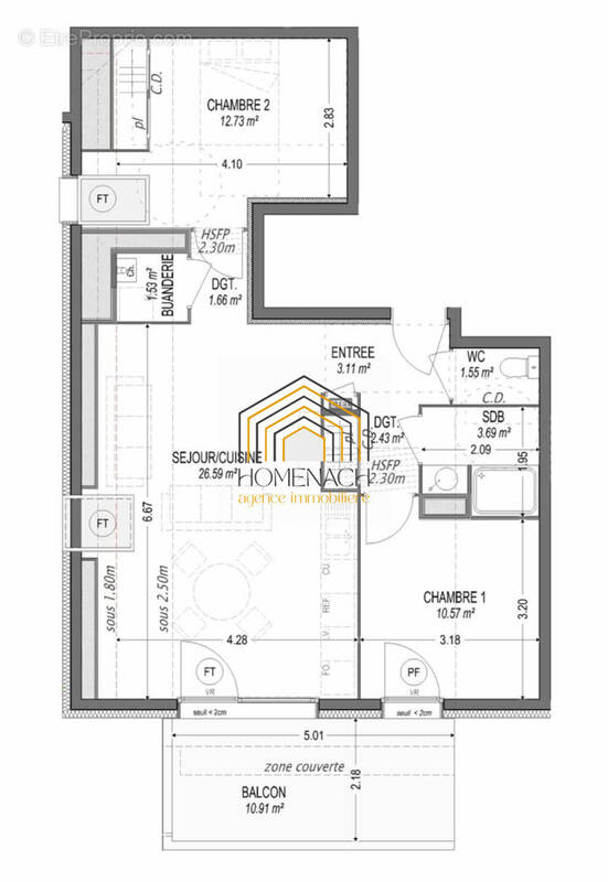 Appartement à CORBELIN