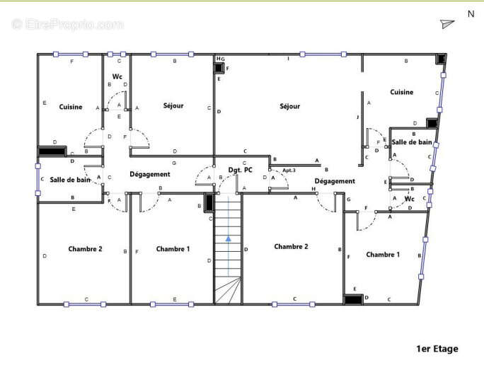 Appartement à BOUZONVILLE
