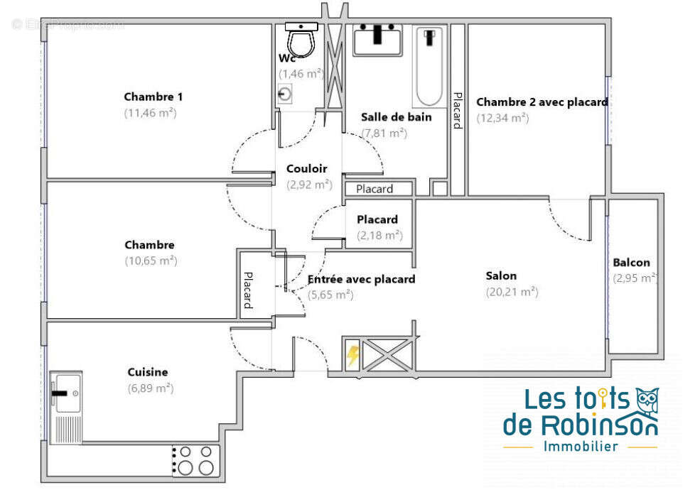 Appartement à ISSY-LES-MOULINEAUX