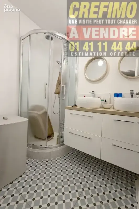 A vendre appartement + parking à Asnières sur Seine - Agence immobilière CREFIMO - photo 8