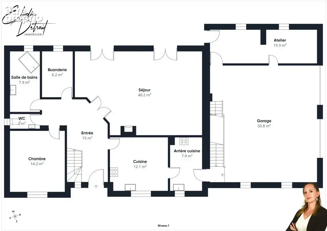 Maison 7 pièces 171 m² à vendre à Lavardin (72240) - photo 23