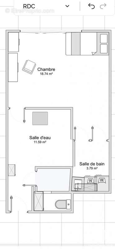 Appartement 35 m² à Neuilly-Sur-Seine  - photo 2