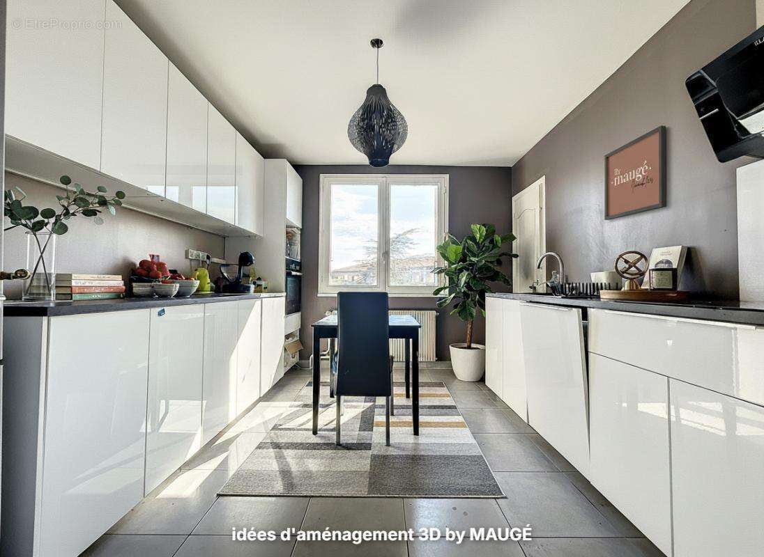 Appartement - 3-4 chambres - Balcon - Cave - Garage - Proche toutes commodités - photo 8